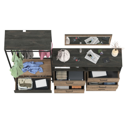 Набор модульной мебели для прихожей Трувор № 219