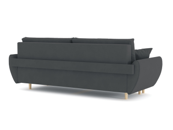 Диван-кровать еврокнижка-пантограф, Кёртис, велюр