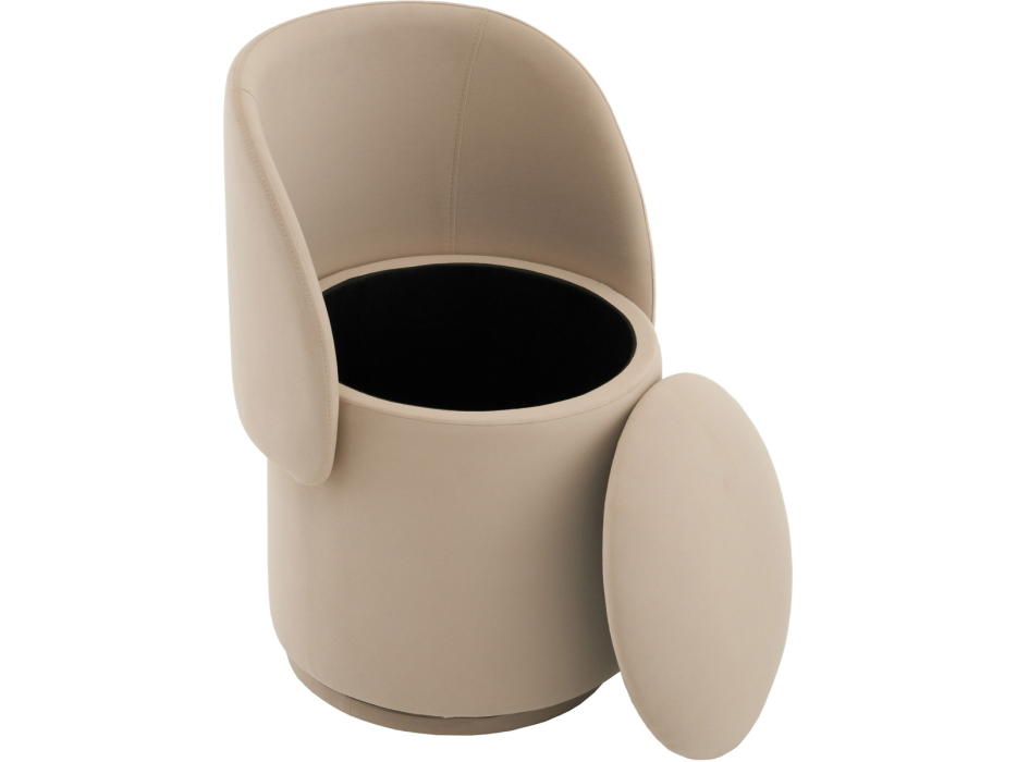 Пуфы, Пуф STOOL GROUP трансформер Таунсвилл вращающийся с ящиком