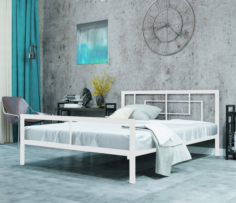 Кровати 160 см, Кровать в стиле лофт Кантерано 1.6