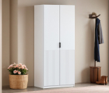 Шкаф двухдверный Макс 1000 мм, вариант №1 (ЛДСП/МДФ)