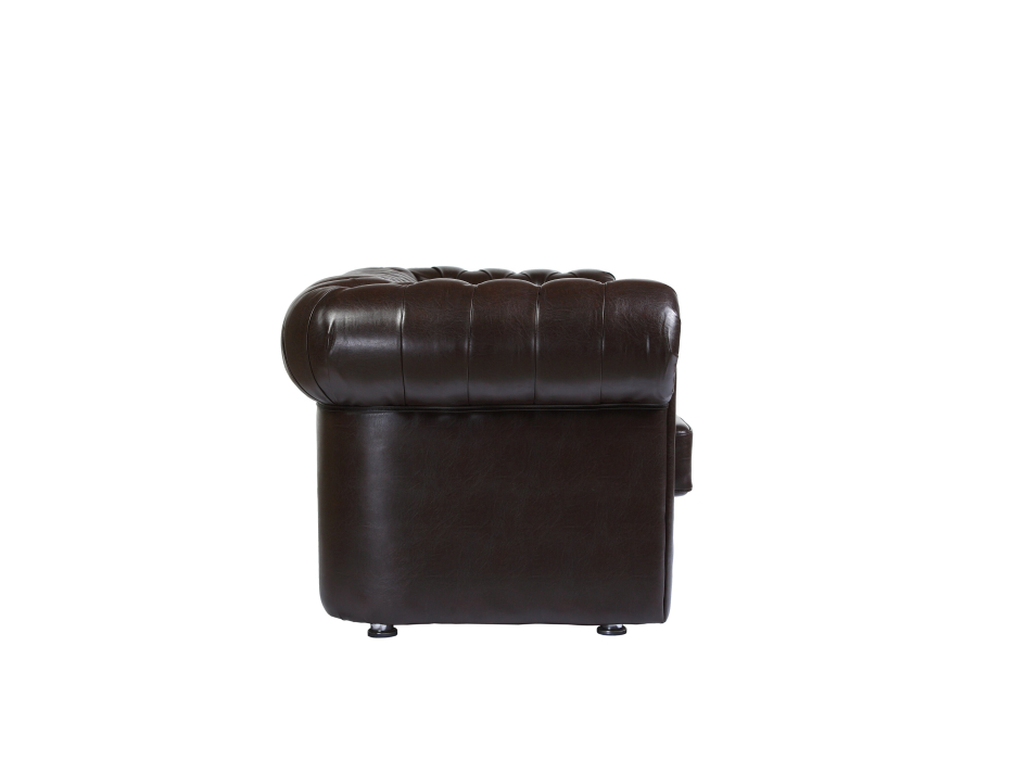 Диваны прямые, Диван Честер 3-х местный, экокожа