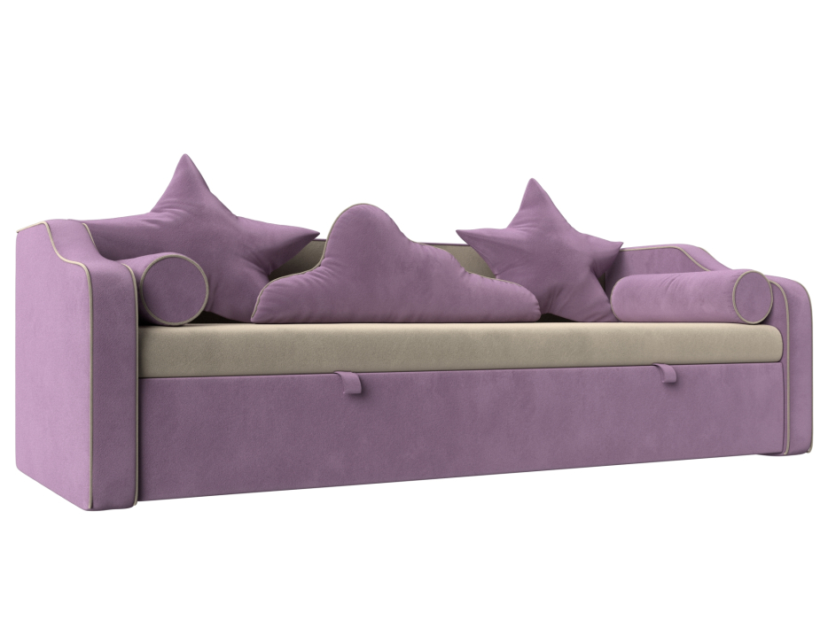 Детские диваны, Детский диван-кровать Рико, микровельвет