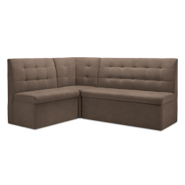 Диван кухонный угловой Омега, микровелюр