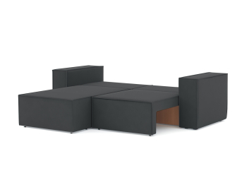 Диван-кровать угловой Лофт, велюр