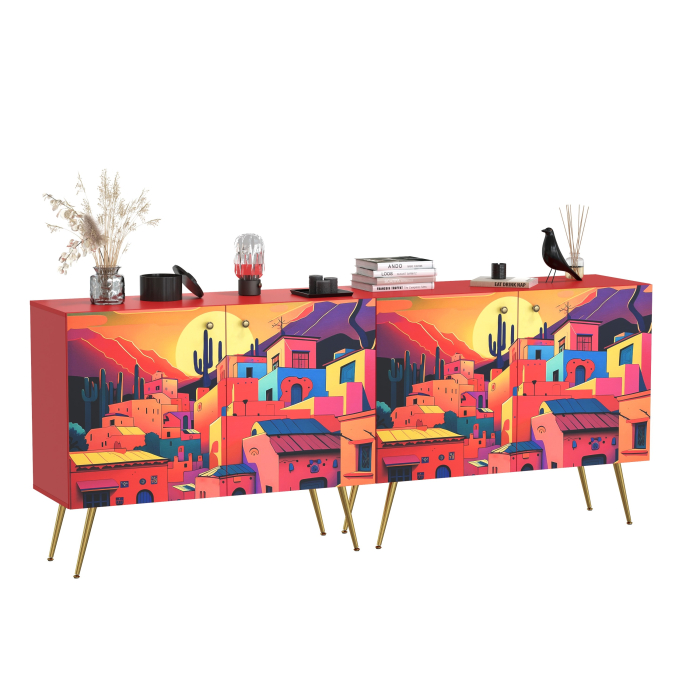 ТВ-тумбы, Два комода-тумбы Кармин