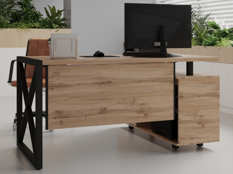 Угловые, Стол рабочий универсальный Калифорния Хардвиг СР01 ЛДСП