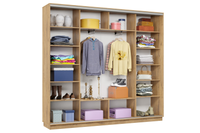 Шкаф-купе Премьер Лайт 59 (08;05;08) трехдверный