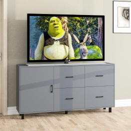 Комод широкий с дверкой и ящиками РВК 125-1704