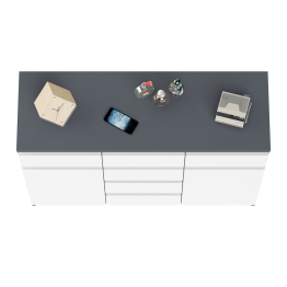 Комод с ящиками и дверками Мори МК1200.4