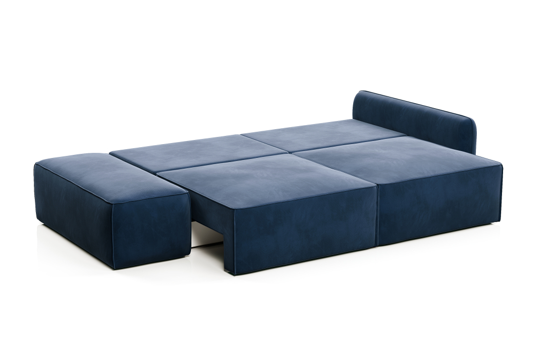 Диваны с ящиком для белья, Диван прямой ПОРТЛЕНД с банкеткой