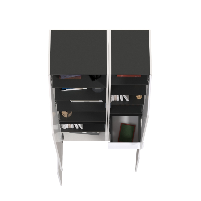 Шкафы распашные, Шкаф с ящиком и пенал Сидней 13.200