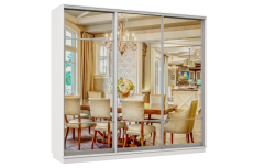 Шкафы-купе, Шкаф-купе Премьер Лайт 59 (11;11;11) трехдверный