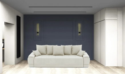 Диван-кровать еврокнижка, Нордвикс, велюр