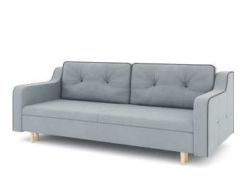 Диван-кровать еврокнижка-пантограф Оникс, велюр