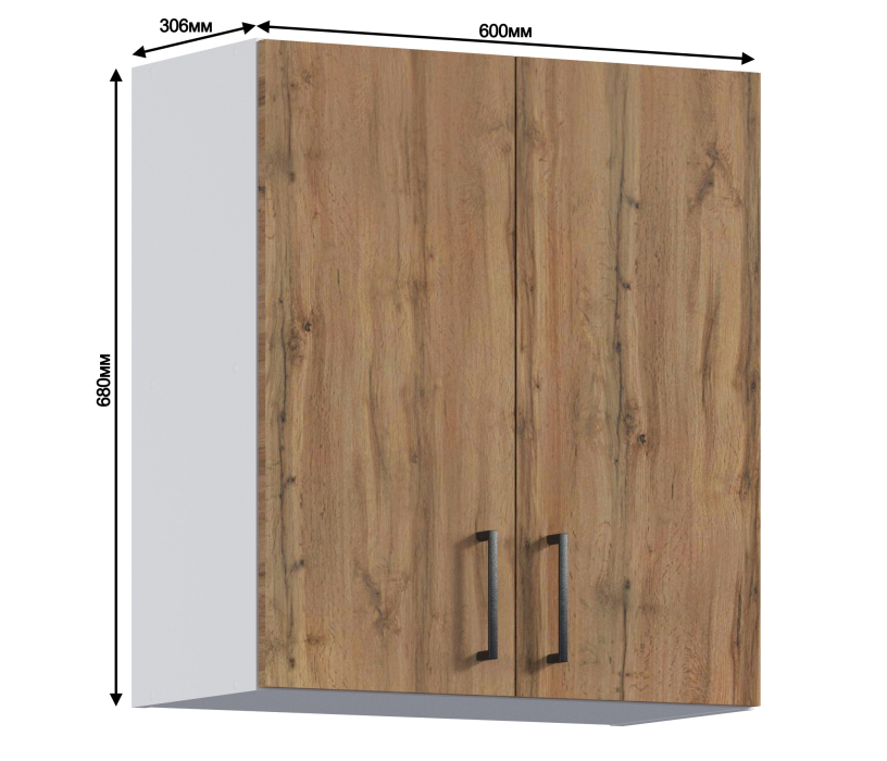 Навесные, Кейл шкаф 2 дв 60х68 см