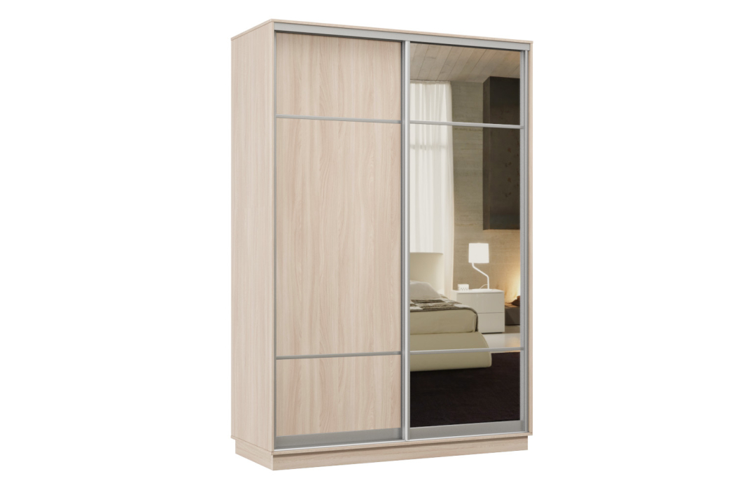 Шкафы-купе, Шкаф-купе Премьер Лайт 11 (08;11) двухдверный
