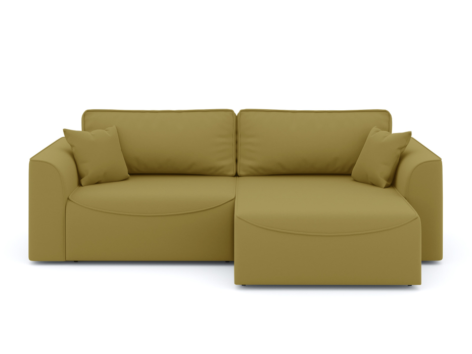 Диваны угловые в гостиную, Диван-кровать угловой Рафаэль еврокнижка НПБ, велюр