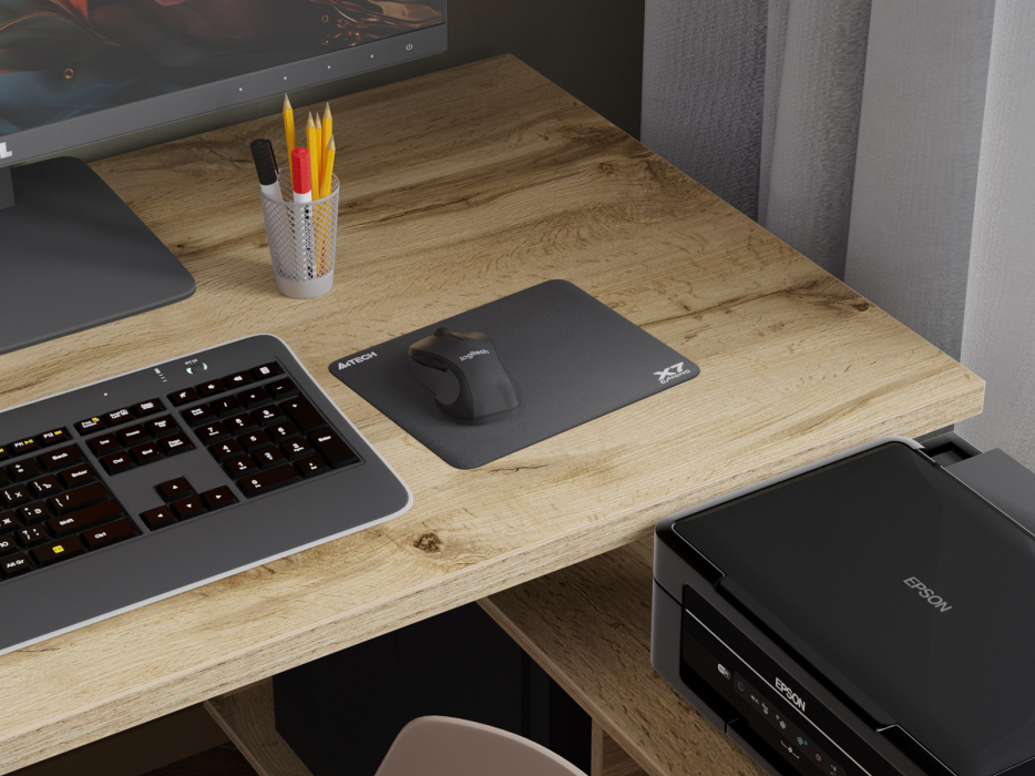 Письменные столы, Стол рабочий универсальный Калифорния Хардвиг 1200 ЛДСП