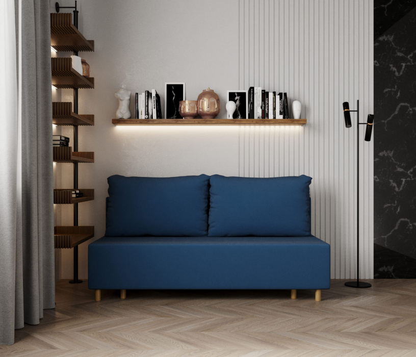 Диваны еврокнижки, Прямой диван Лофт,еврокнижка,велюр