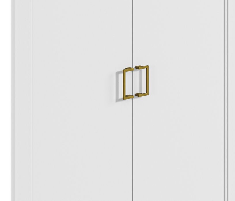 Ассоль белая, Комплект дверей Ассоль СБ-3438 МДФ Белый