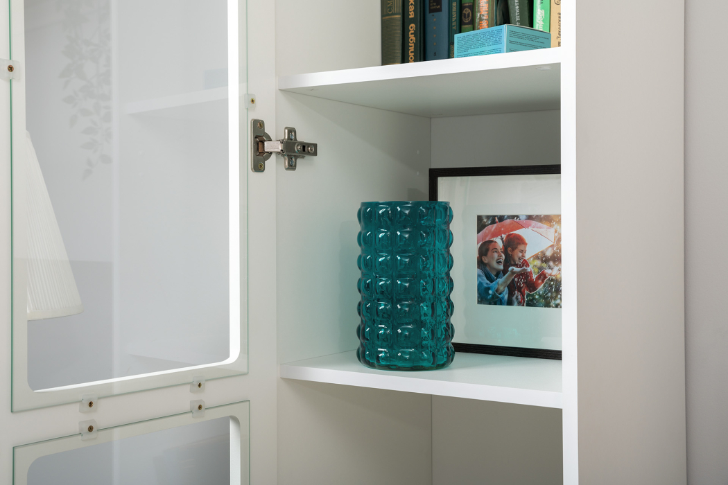 Шкафы одностворчатые, Шкаф-пенал с полками Остин 13.227