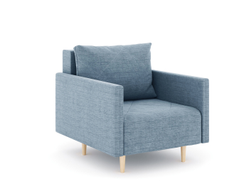 Кресло для отдыха Милли с подлокотниками, рогожка Люкс