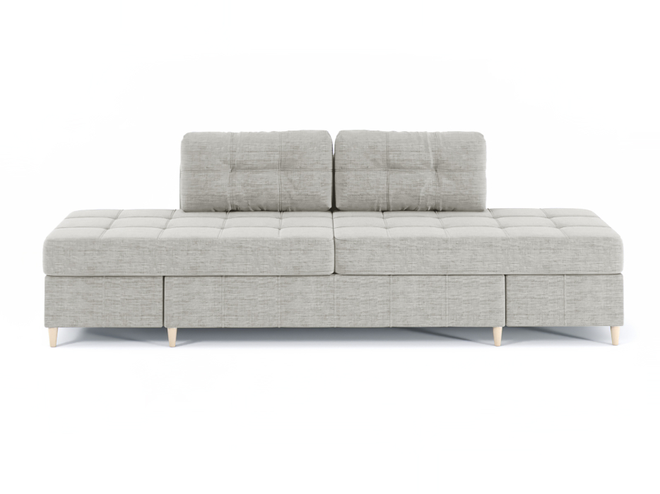 Диваны угловые в гостиную, Диван-кровать угловой Оливер Люкс 2 еврокнижка-трансформер, рогожка Люкс