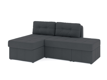 Диван-кровать угловой Оливер Люкс еврокнижка-трансформер, велюр