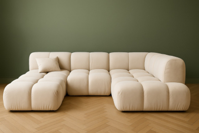 Диван Аврора модуль угловой 150 см в тканях Velutto Soft