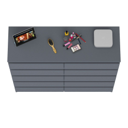 Комод высокий на десять выдвижных ящиков Мори МК1200.10