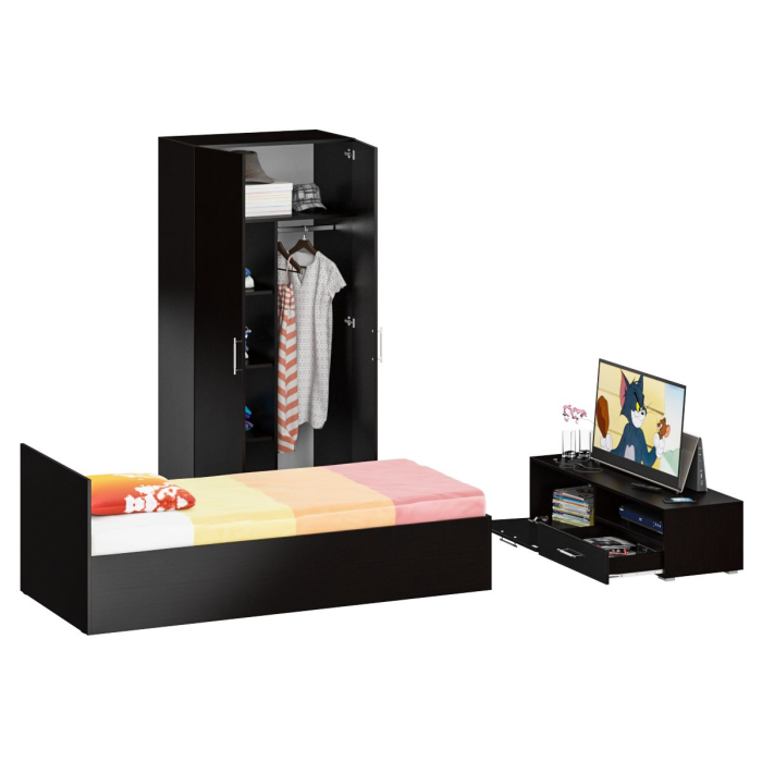 Спальные гарнитуры, Спальня Стандарт № 3 с кроватью 900