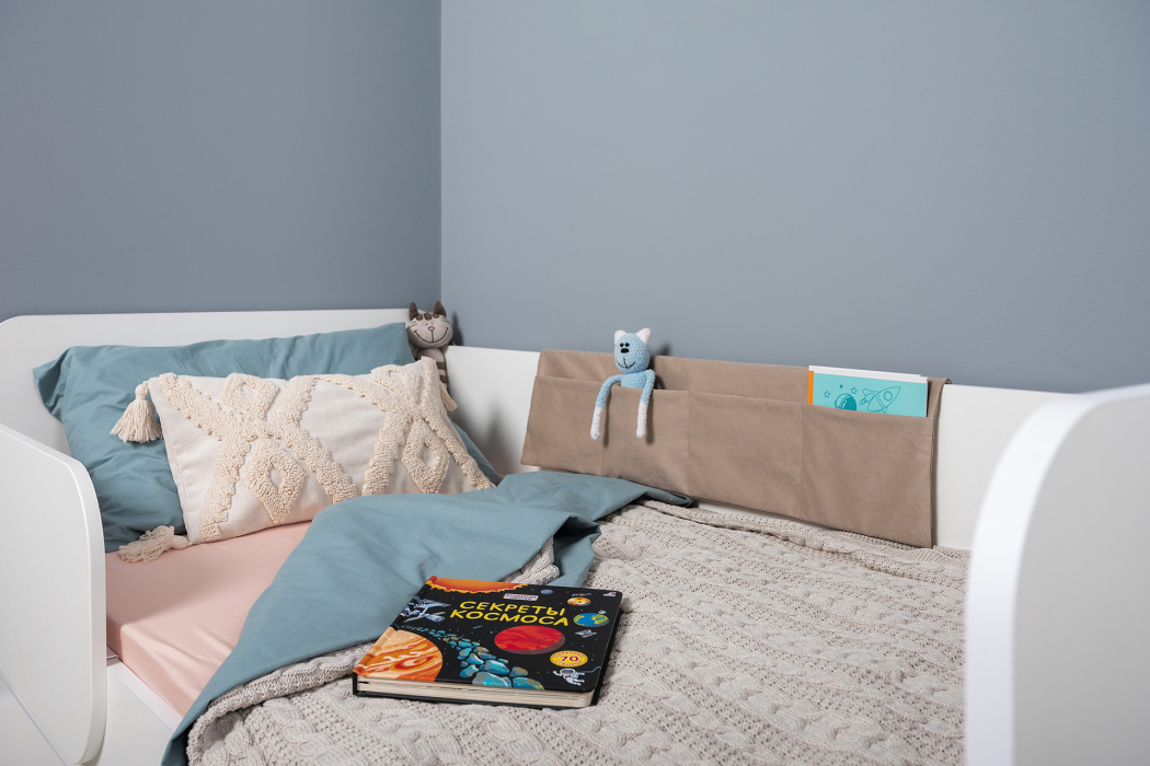 Бортики, Накладка-карман для кроватей Джастин