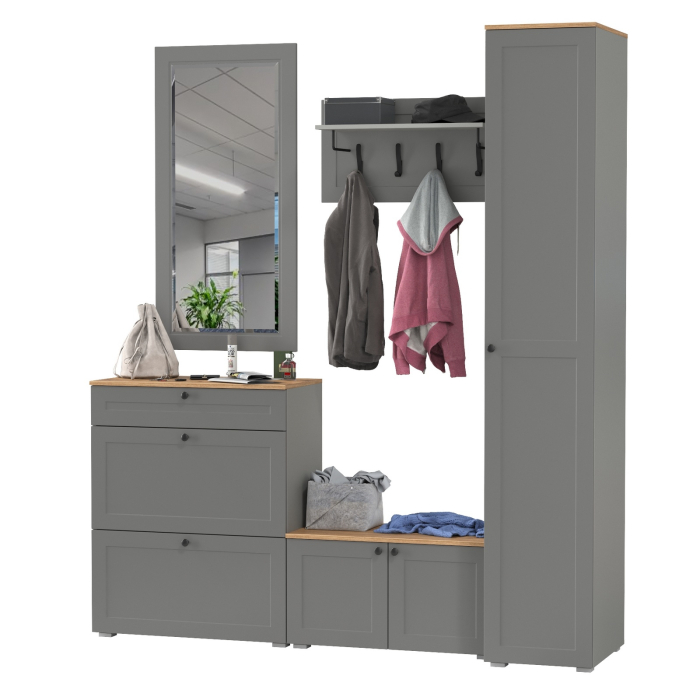 Прихожие, Набор мебели в прихожую Остин № 45