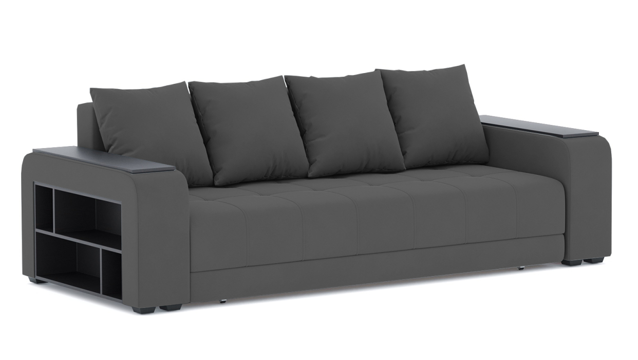 Диваны еврокнижки, Диван-кровать Дубай Лайт еврокнижка, велюр