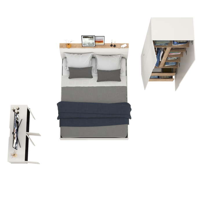 Спальные гарнитуры, Спальня Муссон № 18