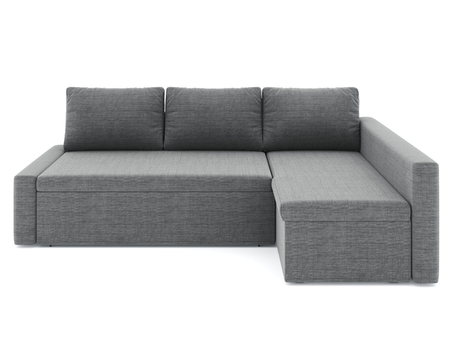 Диваны угловые в гостиную, Диван-кровать угловой Фрихетен дельфин, рогожка