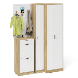 Мебель в прихожую П-6 № 30 МДФ фрезеровка прованс