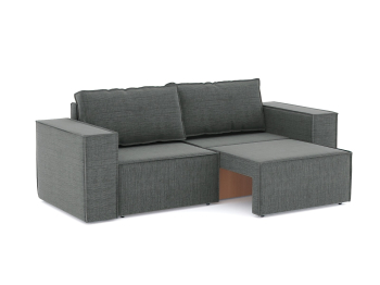 Диван-кровать Лофт еврокнижка-трансформер, рогожка