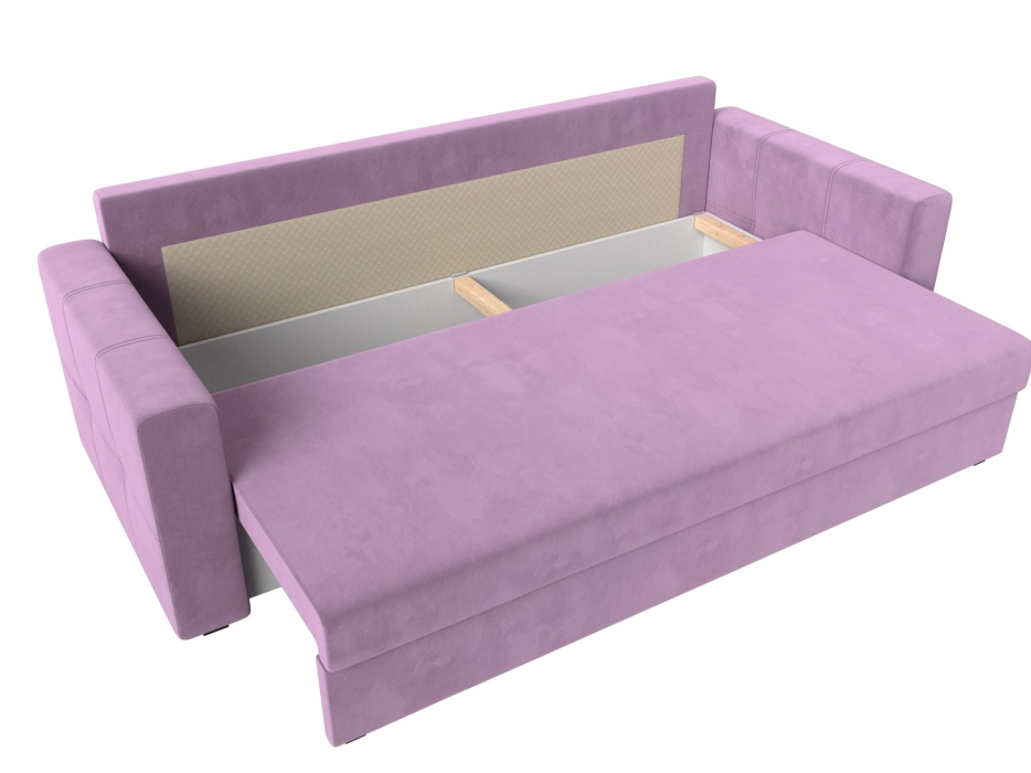 Диваны еврокнижки, Прямой диван Лига-006, микровельвет