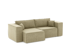 Диваны угловые в гостиную, Диван-кровать угловой Лофт, рогожка