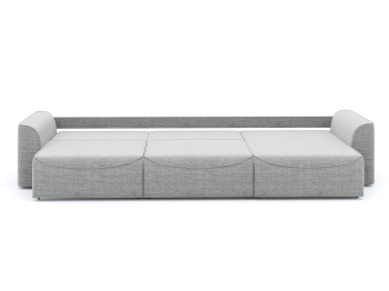 Диван-кровать угловой Рафаэль 3 секции еврокнижка НПБ, рогожка