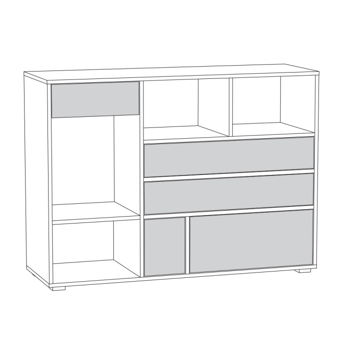 Комоды, Комод Вайс 10.104