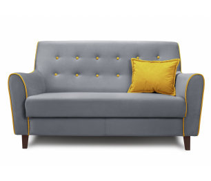 Диван прямой нераскладной Муссон, микровелюр