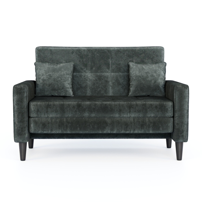 Диваны кровати прямые, Диван-кровать Этро Люкс, велюр