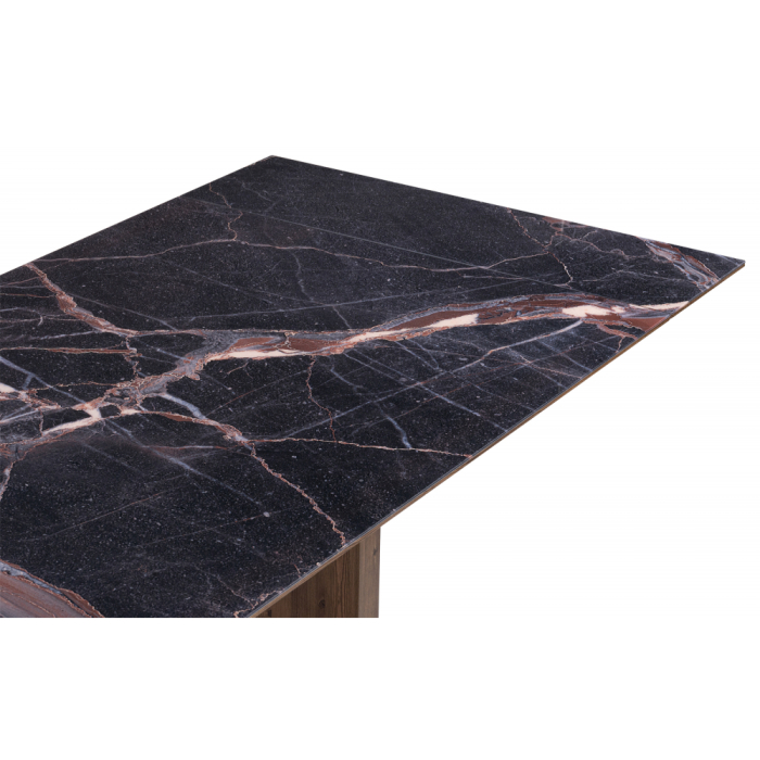 Обеденные столы, Стеклянный стол Монерон 200(260)х100х77