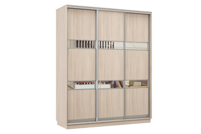 Шкаф-купе Премьер 18 (15;15;15) трёхдверный