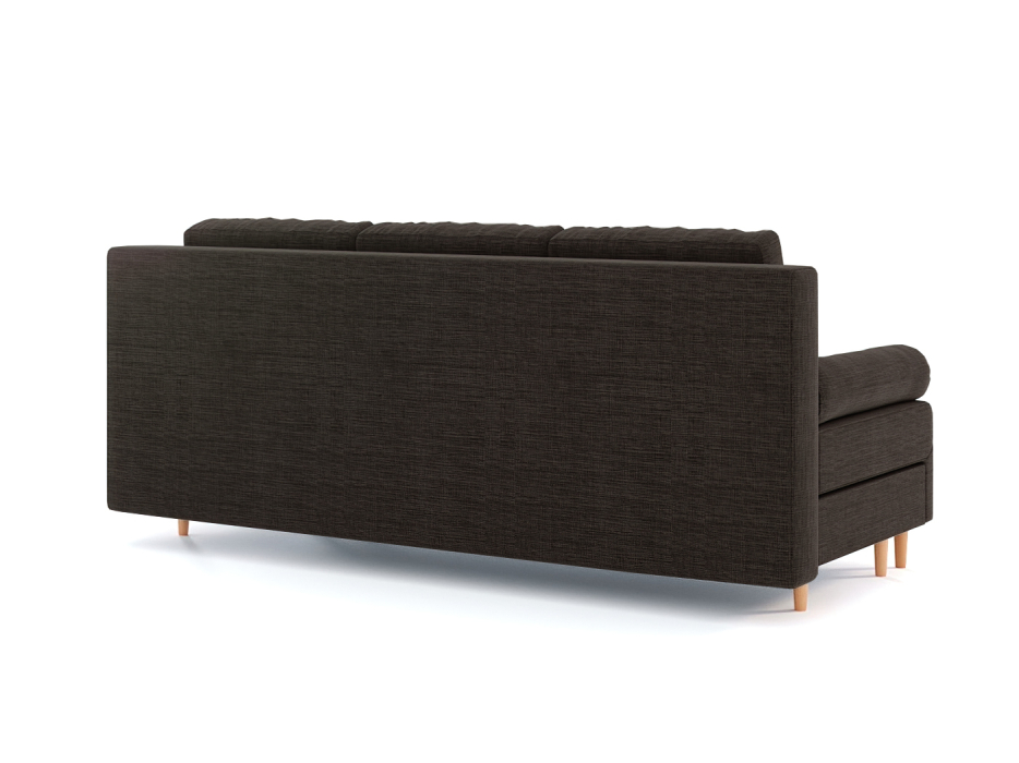 Диваны еврокнижки, Диван-кровать Белфаст без подлоктоников еврокнижка, рогожка