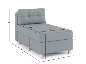 Диван-кровать еврокнижка трасформер  Уно 2, рогожка