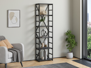 Стеллаж Айсберг Лофт 40/6-2 Черный